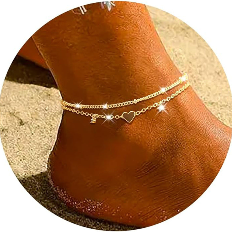 Heart Anklet